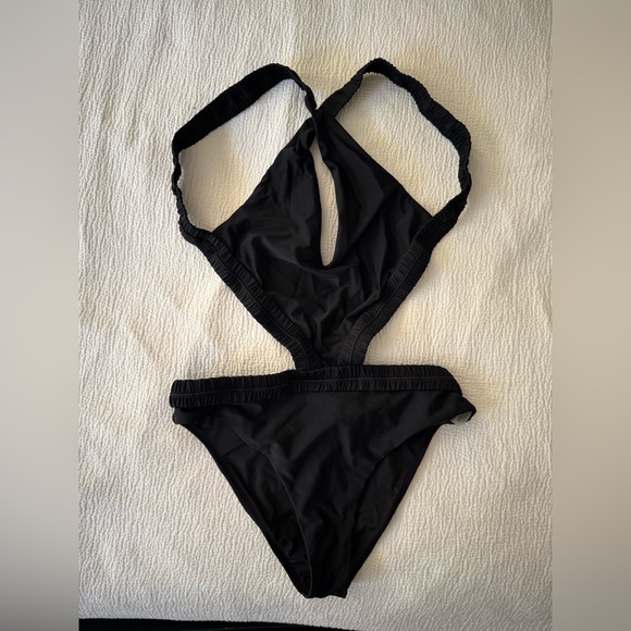 Devon Windsor Yara Sexy One Piece Black M - Picture 6 of 8